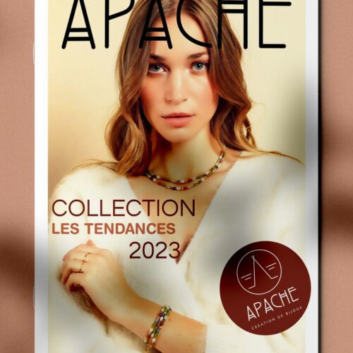 1er de couverture du magazine de bijoux de l'enseigne Apache