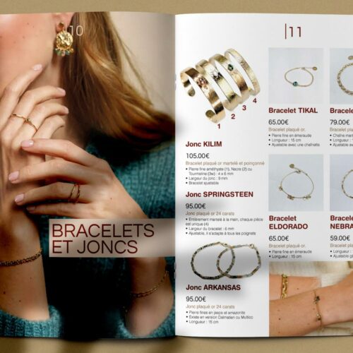 Visuel page bracelets et joncs du catalogue de bijoux Apache